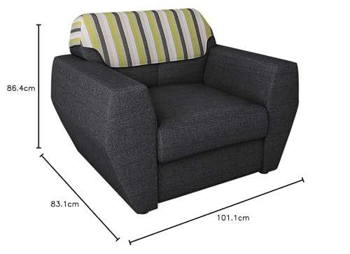 Image of GODREJ INTERIO Facet 1 Seater Sofa Fabric