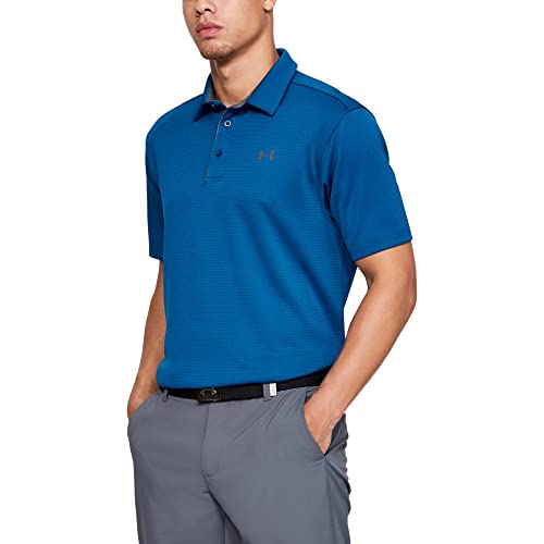 Image of Under Armour Men's Polyester Solid Tech Polo | T-Shirt | 1290140-001