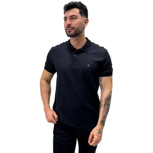 Camisa Polo Dudalina Manga curta com Botão Masculina