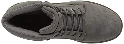 Bota feminina Lugz Mantle Mid Fashion, Charcoal/Gum, 8.5