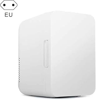 Qagazine 8 l mini lodówka samochodowa kompaktowa mini lodówka chłodziarka i ogrzewacz przenośna siangle drzwi zamrażarka do samochodów dom sypialnia biura podróż jedzenie napoje makijaż