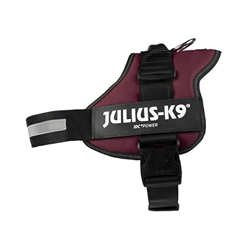 Julius-K9, 162BR-1, K9-powerharnas, maat: L / 1, bordeaux