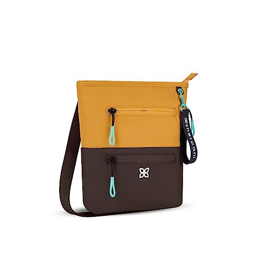 Image of Sherpani Sadie, Nylon Crossbody Bag, Lightweight Shoulder Bag, Travel Cross Body Purse, Crossbody Bags for Women, RFID Protection WITHOUT Coin Purse (Sundial)