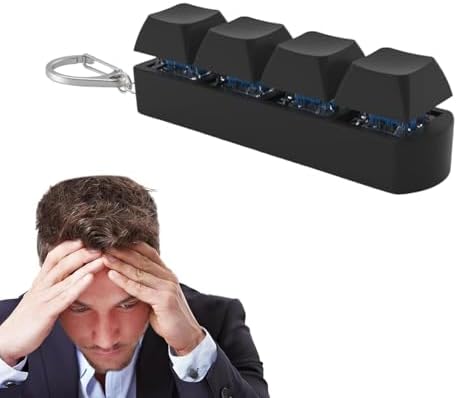 dinghaole Giocattoli anti-stress per tastiera, giocattoli silenziosi