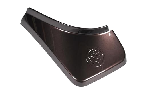 Image of GM Accessories 23180055 Rear Molded Splash Guards in Dark Chocolate Metallic with Buick Logo