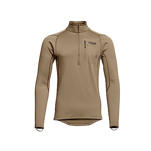 SITKA Gear Men's Core Midweight Zip-t Long Sleeve Hunting Shirt