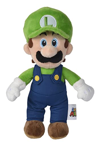 SUPER MARIO Nintendo Peluche Luigi, 20 cm, 12863