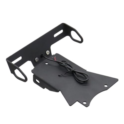 Support de plaque d'immatriculation moto pour FZ6 N S cadre noir