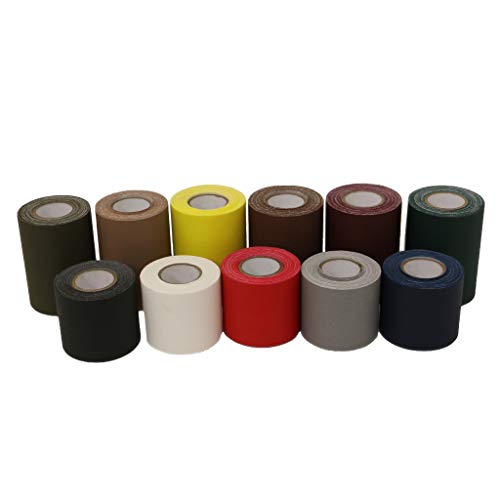 JVCC Repair-1 Leather & Vinyl Patch Repair Tape: 2 in x 15 ft. (Dark Blue) - Thumbnail 2