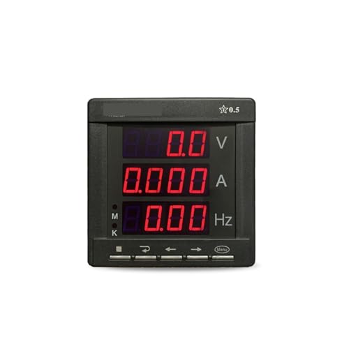 Tableau numérique avec affichage LED simultané de la tension AC500V et 20A