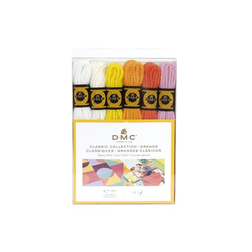 DMC Tapestry Wool - The Classic Collection - 12 Count - 8.7 Yards Skeins
