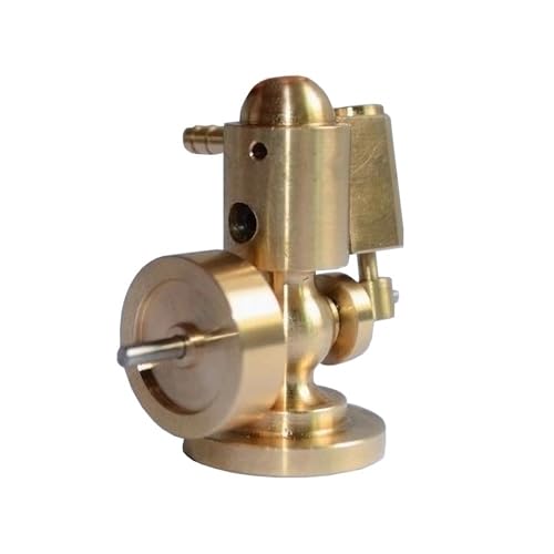 Mini Einzylinder Dampfmaschine Modell aus reinem Kupfer Spielzeug für die Motorleistung auf dem Schiffsmodell Physikalische Wissenschaft Pädagogisches