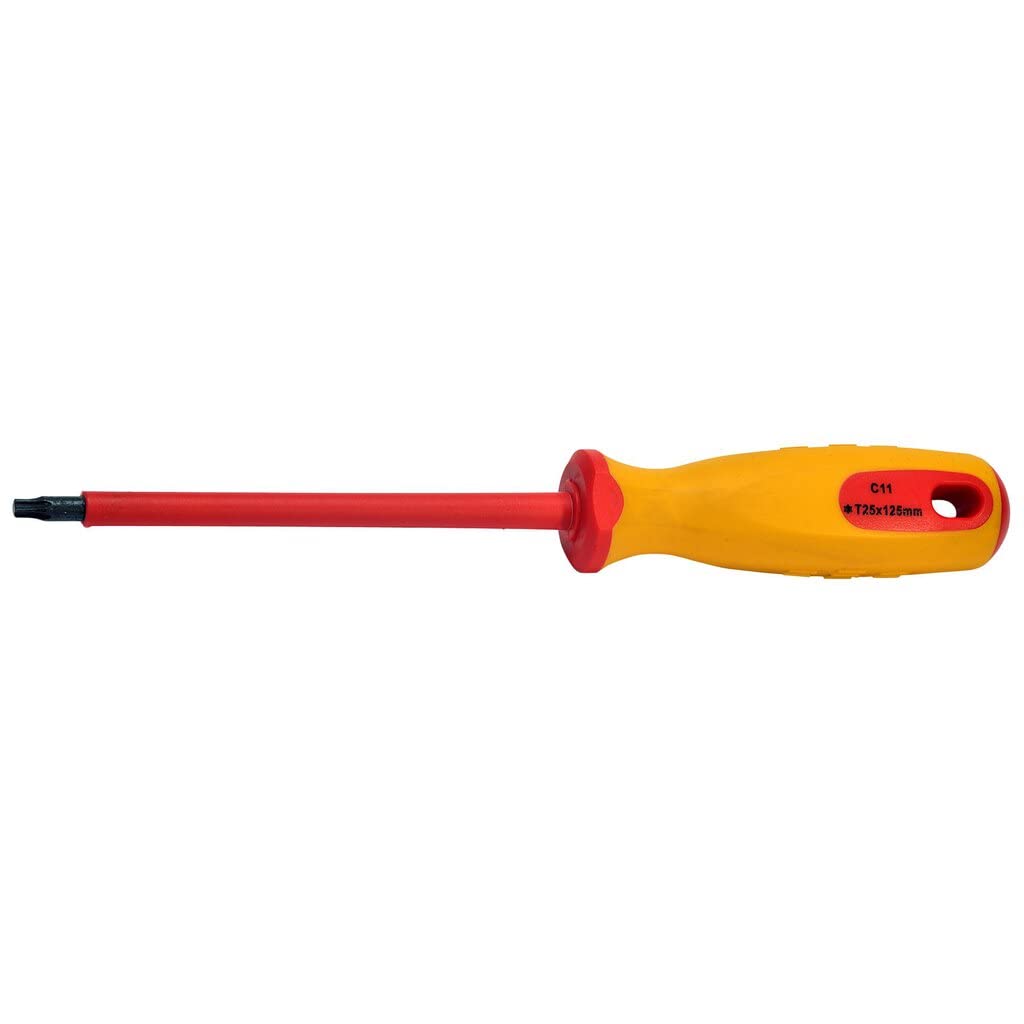 Tournevis VDE profil en T25 SW STAHL 125 mm pour rénover le tableau électrique de la maison