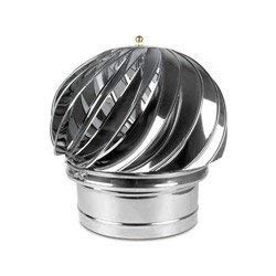 Tapa De Chimenea De Acero Inoxidable, Sombrero Eolico Giratorio