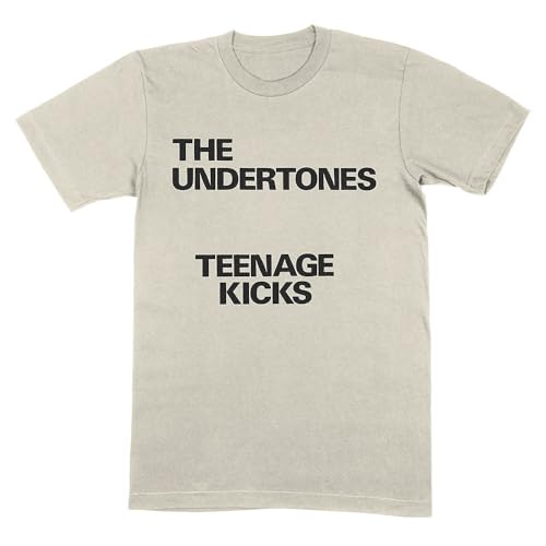 The Undertones Teenage Kicks Text T Shirt Size M