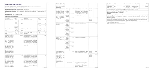 Bauknecht WATK Sense 97S 52 N Waschtrockner/ 9/7 kg Waschen/Trocknen / Active Care Wash & Dry Technologie /Flecken 20° / Dampf-Programm / Wolle-Programm / Nachlegefunktion / Dynamic Inverter-Motor