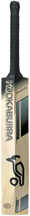 Kookaburra Shadow Pro Players English Willow Cricket Bat – Pro Players Grade Willow, Mid Profile, Tapered Square Toe, Oval Handle, Full-Length Bat Cover