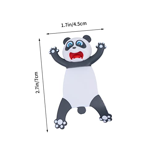 Marque page panda pour étudiants accessoire papeterie originale 3 pièces