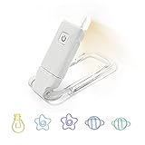 【Carga USB】interfaz USB universal, fácil de usar, simplemente conecte la luz del libro al banco de energía, toma de pared, computadora, cargador de automóvil y otros dispositivos USB cuando lea.