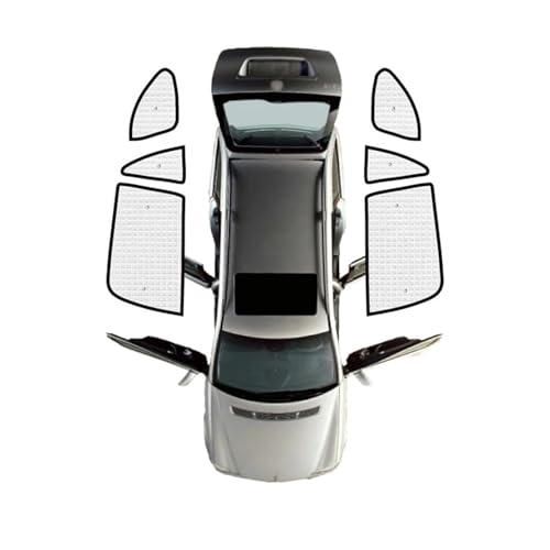Pare soleil voiture pare-brise premium pour vitres arrière de BMW X1 F48