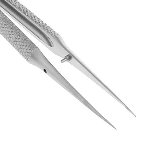 LYLA Stainless Fine Tip Forcep Ophthalmic Tweezers Instrument Straight Serrated | Health & Beauty | Makeup | Makeup Tools & Accessories | Other Makeup Tools & Accs