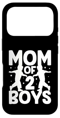 Mom Of Two Boys ̓ Ƒq ̌t X}zP[X iPhone 17 Pro p