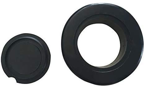 Qiqihome Patio Table Umbrella Thicker Hole Ring Plug And Cap Set (Black) #TOP5