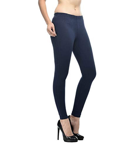 Image of Frenchtrendz Women's Skinny Fit Mid Rise Stretchable Cotton Spandex Jegging Pull On (XS-4XL)