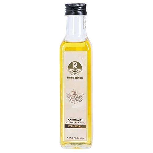 RootBites Aarogyam Almond Cold Pressed Oil & Coconut Oil (250 ml (Pack of 1), Almond Oil)