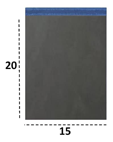200 - Envelope Cinza Plástico Correio Malote Pac Sedex 15x20