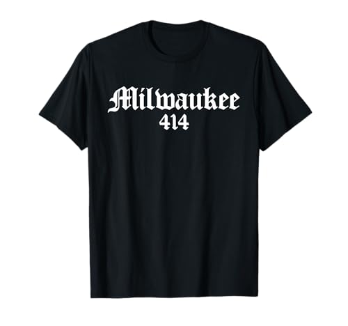 Milwaukee 414 Wisconsin Souvenir Men Women Kids Camiseta
