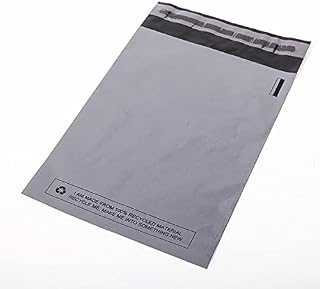 Sabco - Mailing Bags  12 x 16" Self Adhesive, 10 Waterproof and Tear-Proof Postal Bags  Large Sized Grey Plastic Mailing Mail Post Postage Plastic Bags (12 x 16", 10)