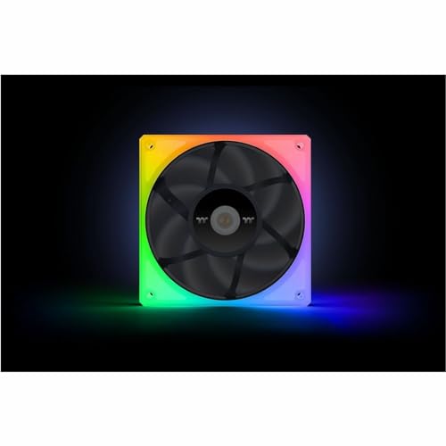 Image of Thermaltake TOUGHFAN 12 RGB Radiator Fan 3 Pack, 16.8 Million RGB Lighting, Max Air Flow 53.75 CL-F135-PL12SW-A