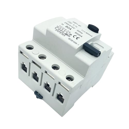 Disjoncteur différentiel Type B 4P 16A 100mA pour borne de recharge VE - 4