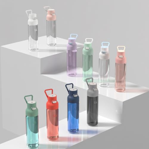 Levore Tritan Plastic Clear Water Bottle, Reusable Drink Bottle, 26oz - image 9