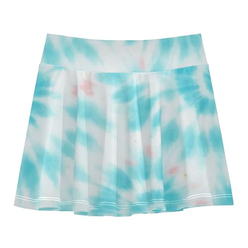 Tennis Skirts for Girls with Shorts Flowy Scort Skirt Little Girl Kids Pleated Skort with Pockets