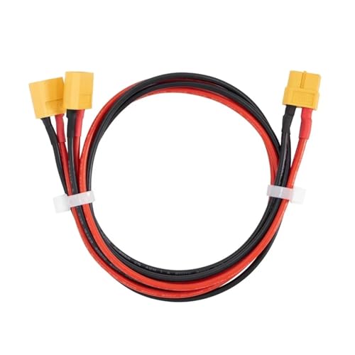 ziyany Piezas de Patinete eléctrico Cable de conexión XT30 XT60 Batería Externa Compatible con Xiaomi M365 /1S/ Pro 2 Compatible con Controlador de Patinete eléctrico Ninebot Cables de conexión(XT60)