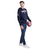 sweat ruckfield 80% Coton, 20% Polyester Ruckfield - Sweat Marine uni avec Une Coupe Droite Un col à Capuche et des Manches Longues - Taille x_l