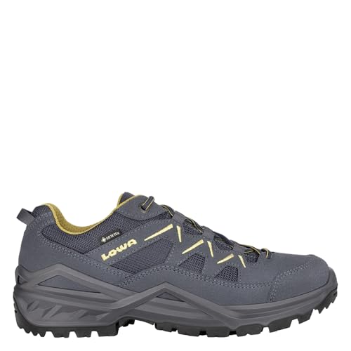 LOWA Halbschuh SIRKOS EVO GTX LO stahlblau/senf, 43.5