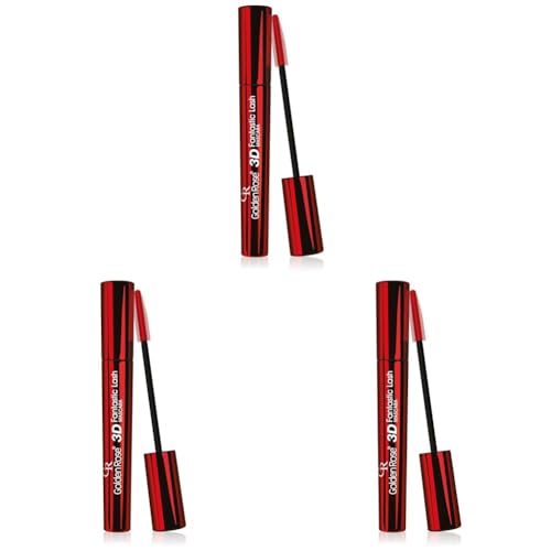 Golden Rose 3D Fantastic Lash Mascara - 3 Boyutlu Hacim ve Uzunluk Veren Siyah Maskara (3 paketi)