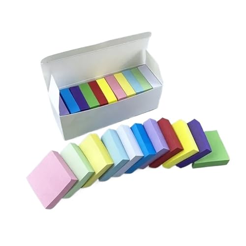 Notes adhésives colorées lot de 55 blocs pour organisation bureau et fournitures scolaires