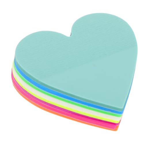 Housoutil 1セット 愛のメモ帳 メモパッド かわいいオフィス用品 小さなメモ帳 オフ 8個