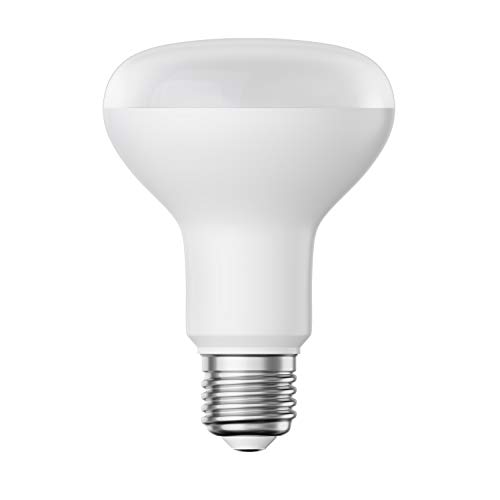 ledscom.de E27 LED Bulb, R80, Warm White (2700 K), 10 W, 935lm, matt, White / 935lm (10w) / R80 / Light Colour: Warm White
