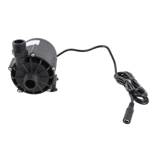 Bomba de agua sin escobillas CC Mini potenciador sumergido flujo grande 2500m³/h 12V JT‑60B fuente de acuario hidropónica