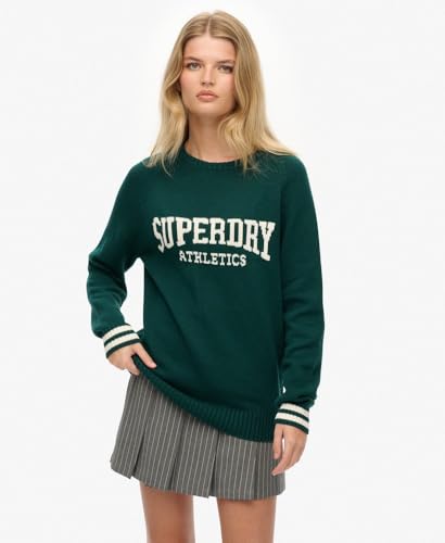 Sweat shirt Superdry Pull tricoté graphique intarsia décontracté US 8 - vue 3
