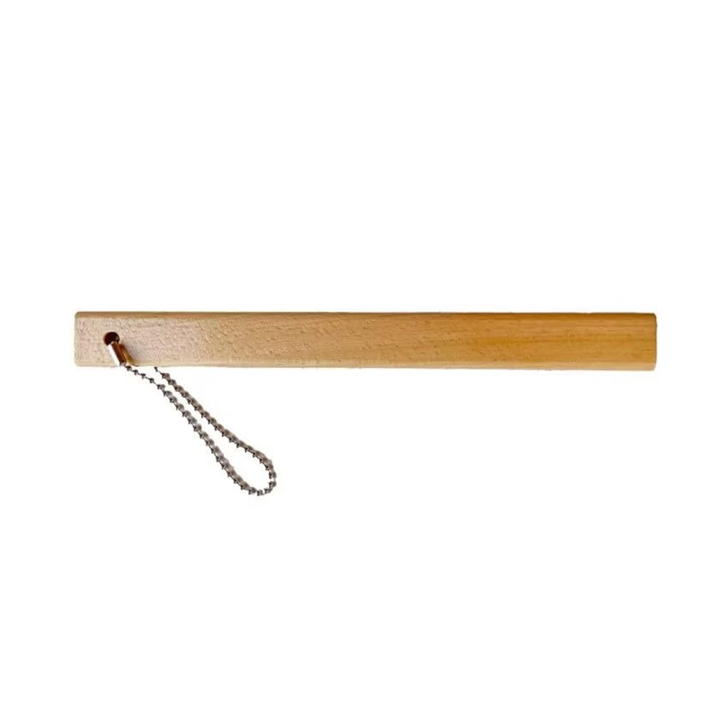 AFLUXE Commercial Grade Heavy-Duty Long Keychain with Large Engraved Tag Aluminum Key Holder for Public Restrooms, Hotels