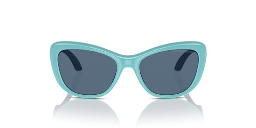Emporio Armani Girls' Ek4004f Low Bridge Fit Butterfly Sunglasses