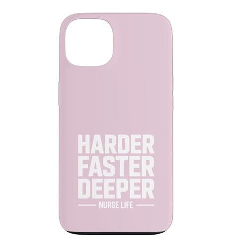 Harder Faster Deeper Nurse Life CPR ���[���A �X�}�z�P�[�X iPhone 13 �p