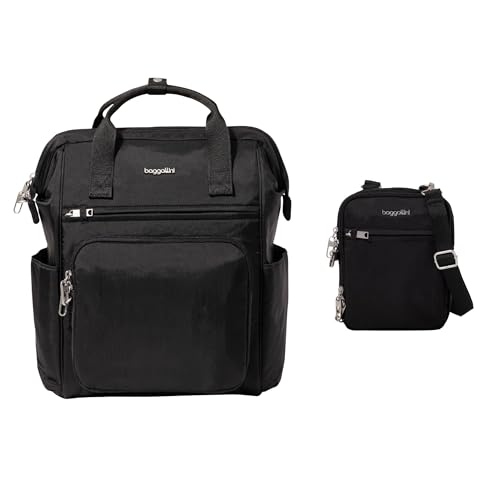 baggallini securtex anti-theft windsor travel backpack for up to 1634 laptop securtex anti-theft mini everything crossbody bag 634x834 - rfid locking zippers amp cut-resistant strap