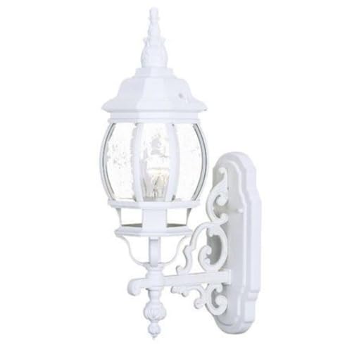 Acclaim Lighting Chateau - One Light Outdoor Wall Mount - 6.25 Inches Wide by 20 Inches High-Textured White Finish